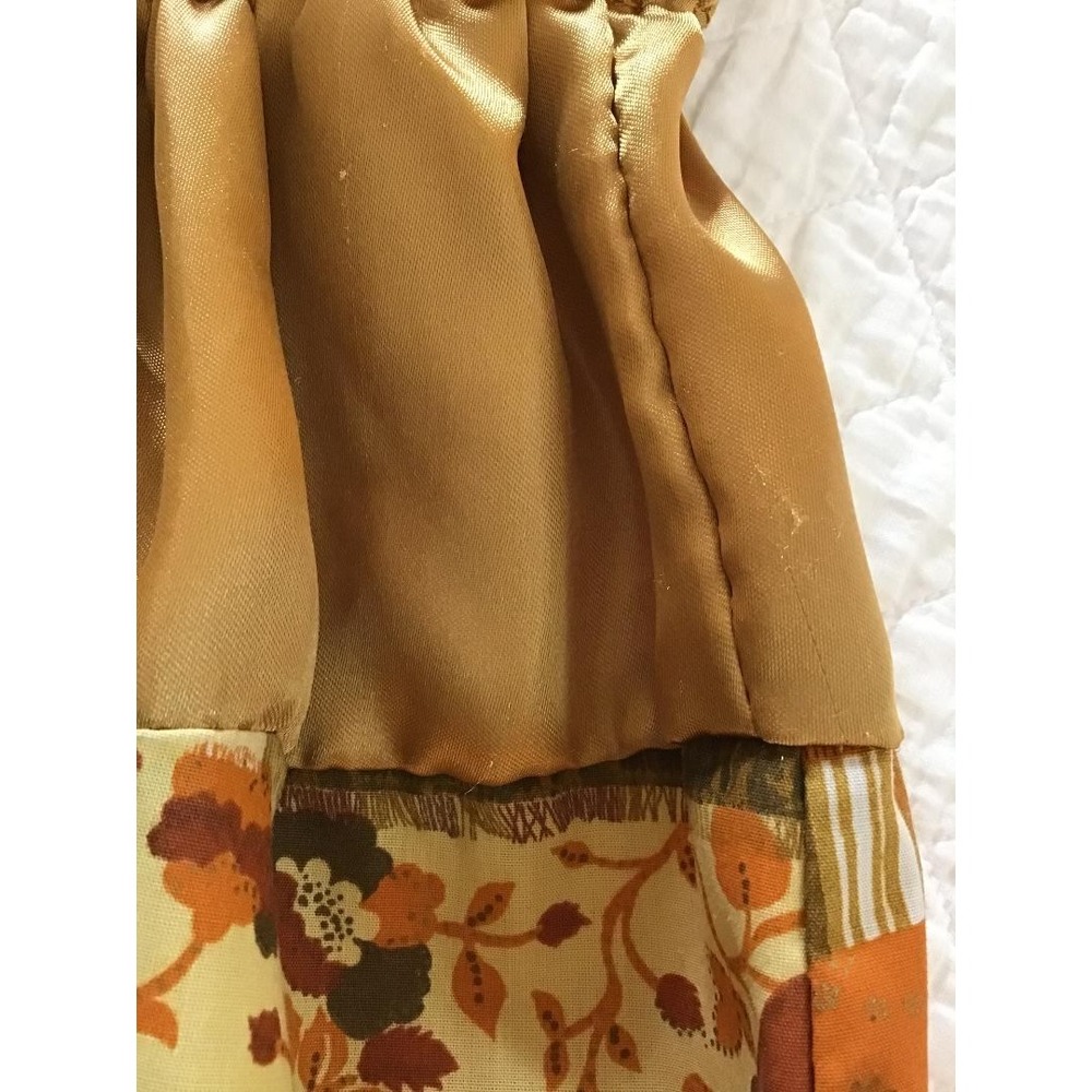 Levis Y2K Upcycled Denim Boho Tiered Ruffle Skirt Sz 9 Festival Western Cottage - Picture 15 of 15